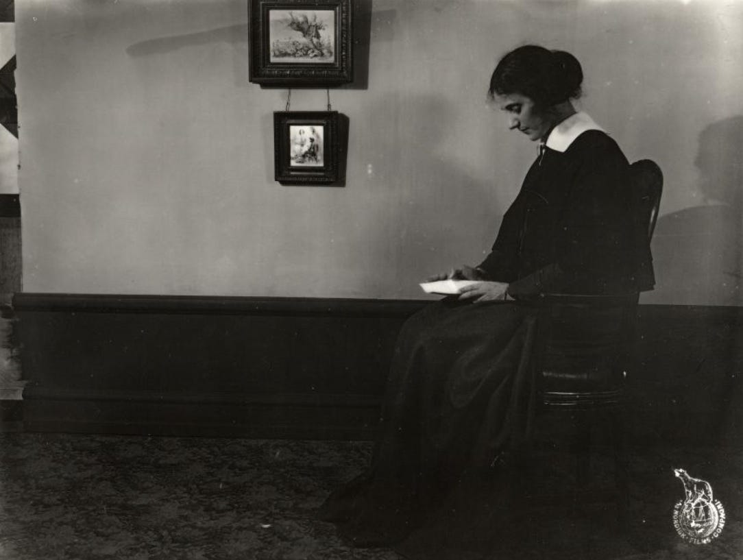 Shot from Carl Dreyer’s The President
