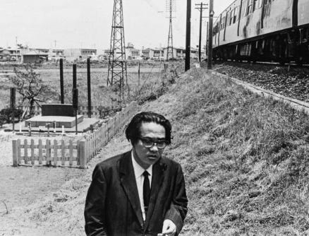 Matsumoto investigating a murder in 1964