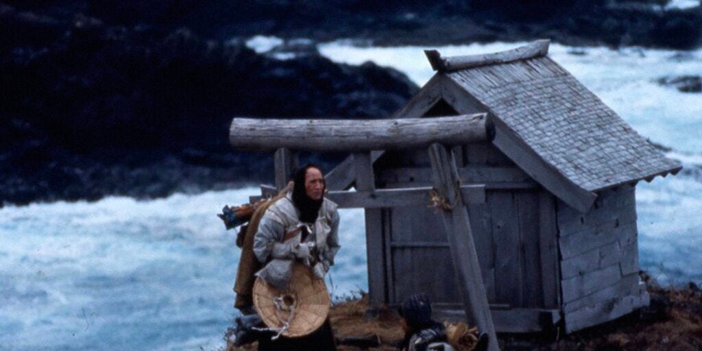 Still from Castle of Sand film