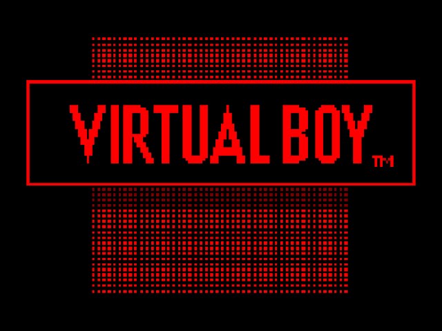 The Red Virtual Boy Logo